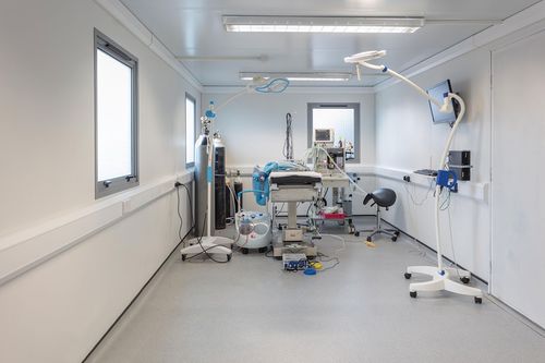 Stanza d’esame per clinica veterinaria - Portakabin - modulare