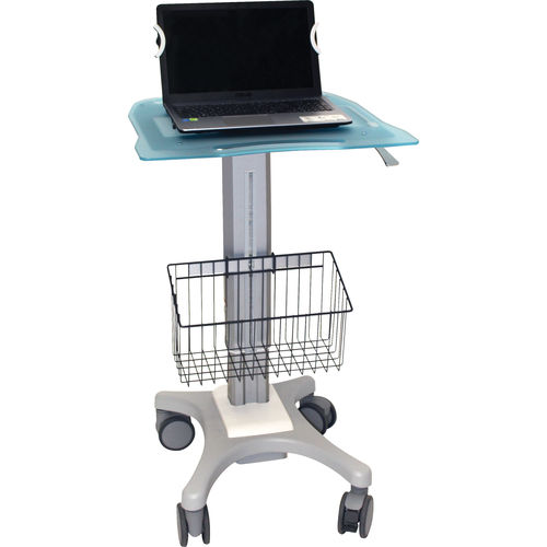 Carrello informatico ad altezza regolabile - IP201 - PRATICIMA