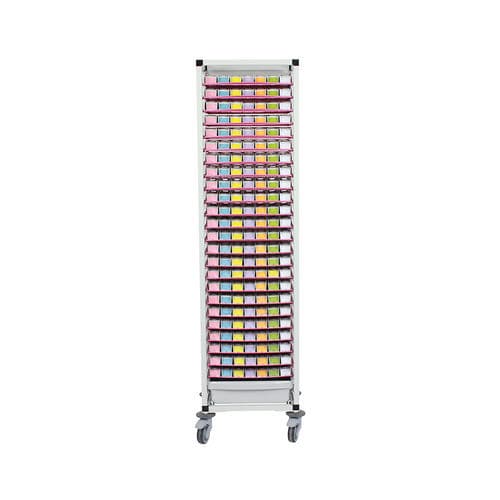 Armadio di distribuzione - Modulo®  - PRATICIMA - per farmaci / con rotelle / mobile