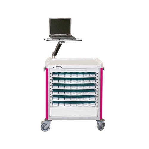 Carrello ospedaliero - Neop® - PRATICIMA - per farmaci / per logistica / con cassetti