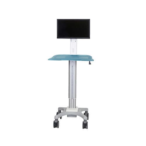 Carrello informatico per pannello PC - IP200 - PRATICIMA - ad altezza regolabile / modulare