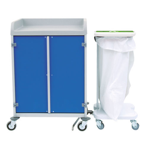 Carrello portabiancheria per sacchi sporchi - AJ120 series - PRATICIMA - per sacchi puliti / medico / da trasporto