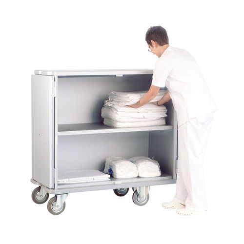 Carrello portabiancheria per sacchi puliti - AE12000 - PRATICIMA - medico / ospedaliero / da trasporto