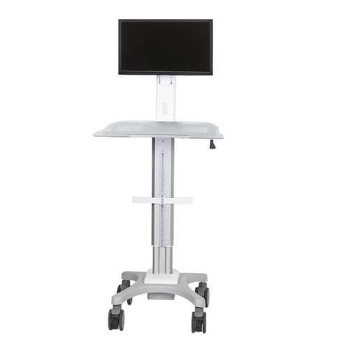 Carrello informatico per pannello PC - IP200 - PRATICIMA - point of care / ad altezza regolabile / modulare