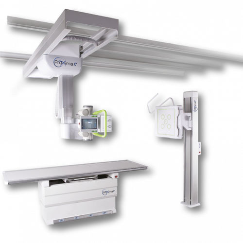 Sistema di radiografia digitale - ProXima C - Assing - per radiografia multidisciplinare / con bucky da terra / con braccio portatubo telescopico a soffitto