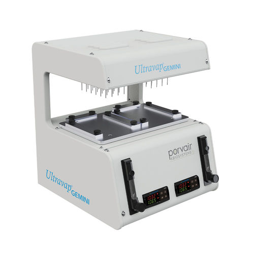 Evaporatore da laboratorio - Ultravap® Gemini - Porvair Sciences Ltd - a solvente