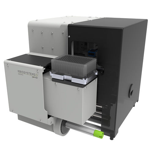 Etichettatrice per laboratorio - eGecko2 - Porvair Sciences Ltd - per l'industria farmaceutica / automatizzata