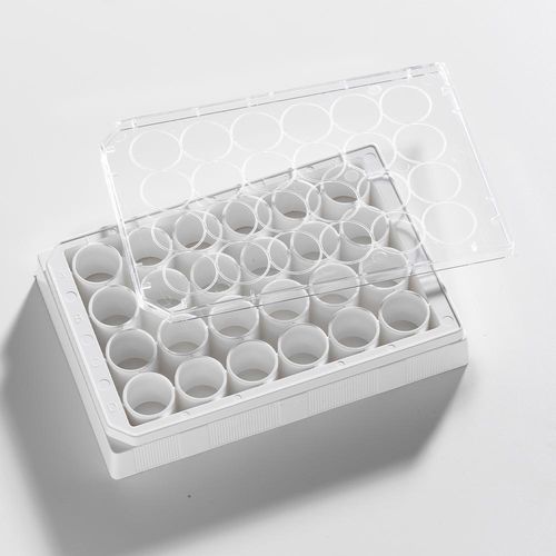 Micropiastra a 24 pozzetti - Signum Krystal™ 324051  - Porvair Sciences Ltd - da laboratorio / per imaging cellulare / ELISA