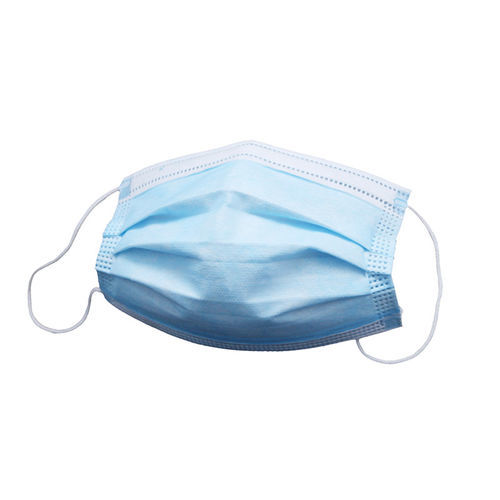 Mascherina di protezione semimaschera - QJ Medical - per adulti / celeste / monouso