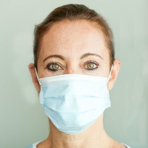 Mascherina di protezione senza lattice - PS9230 - Purple Surgical - semimaschera / per adulti / unisex