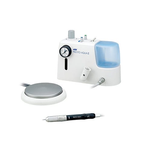 Unità di controllo per turbine per laboratorio dentale - PRESTO AQUA II - NSK Europe GmbH - pneumatica / a pedale / set completo