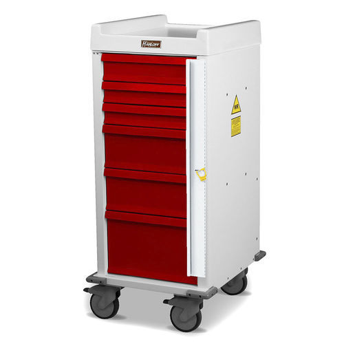 Carrello di emergenza - MRN6B - Harloff - di stoccaggio / in plastica / in alluminio