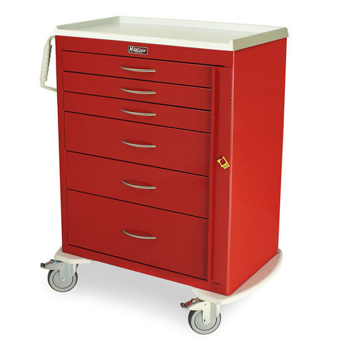 Carrello medico - MDS3030B06 - Harloff - di emergenza / per rischi infettivi / in plastica