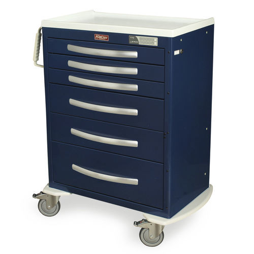 Carrello per anestesia - MPA3030EKC06 - Harloff - di stoccaggio / in plastica / in alluminio