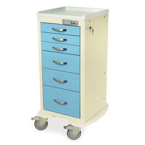 Carrello medico - MPA1830E06 - Harloff - per uso generale / di stoccaggio / in alluminio