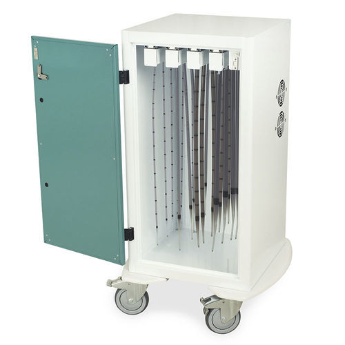 Carrello medico - DSC24SK-DP - Harloff - ospedaliero / per endoscopio / di stoccaggio