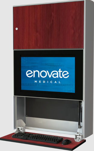 Workstation medica - e750 Lite - Enovate - da parete / ad altezza regolabile