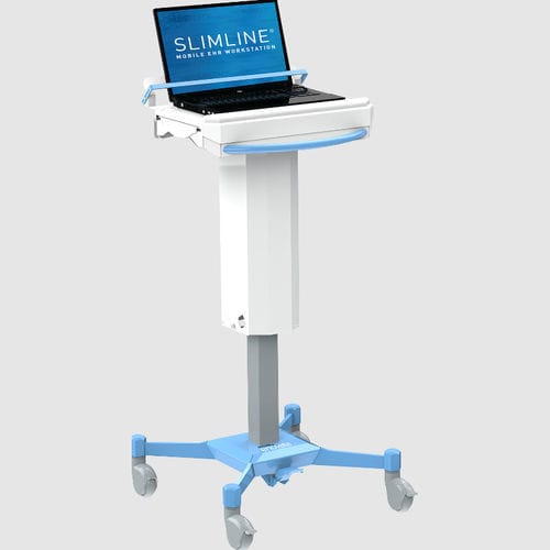 Carrello informatico ad altezza regolabile - SL-LA-0-00 - Enovate - con cassetti