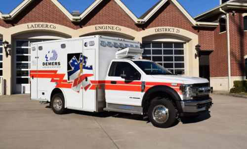 Ambulanza con compartimenti - MXP 153 - DEMERS - tipo I
