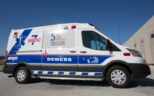 Ambulanza furgone - TRANSIT  - DEMERS - tipo II / 4x4