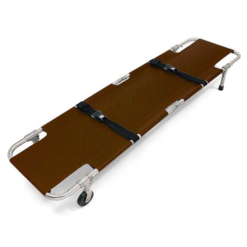 Barella mortuaria - JSA-602-M - Junkin Safety Appliance Company - pieghevole / con rotelle / in nylon