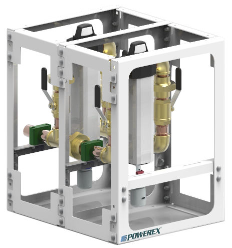 Sistema di filtrazione sottovuoto - MVF series - Powerex - per strutture sanitarie