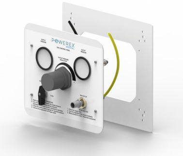 Unità di controllo di pressione - GCPR series - Powerex - di portata / delle centrali di gas medicali