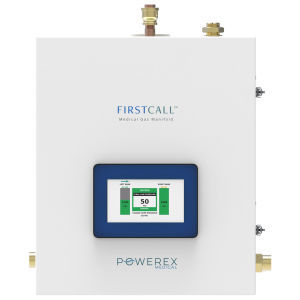 Collettore per gas medicali - FirstCall™ - Powerex - automatico / di alimentazione / ad alta pressione