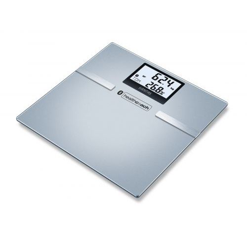 Analizzatore di composizione corporea per bioimpedenziometria - SBF 70 - Sanitas - con piattaforma / con calcolo dell'IMC / Bluetooth