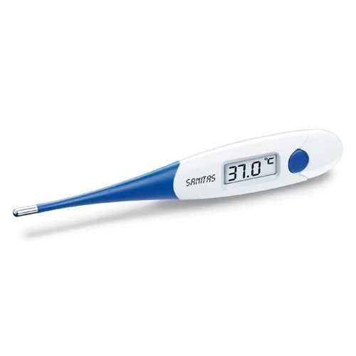 Termometro medico - SFT 11/1 - Sanitas - digitale / ascellare / con punta flessibile
