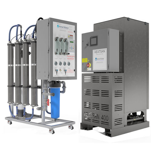 Sistema di trattamento dell'acqua per emodialisi - MROZ/Heatsan - AmeriWater - a osmosi inversa