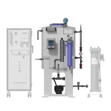 Sistema di depurazione dell'acqua da laboratorio - AmeriWater - a osmosi inversa / per acqua ultrapura