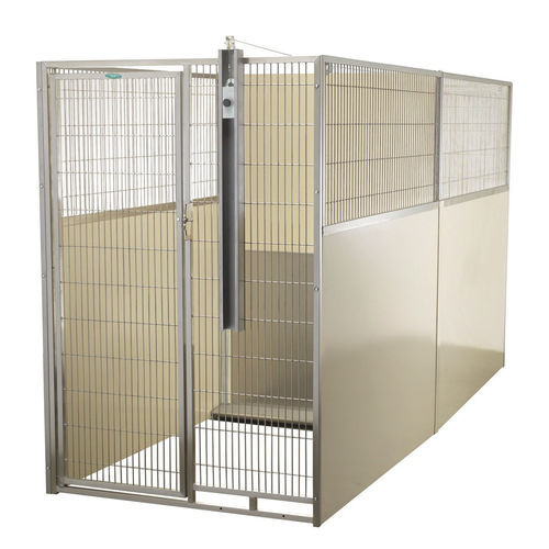 Gabbia veterinaria per cani - T-Kennel - Shor-Line - in acciaio inossidabile / in PVC