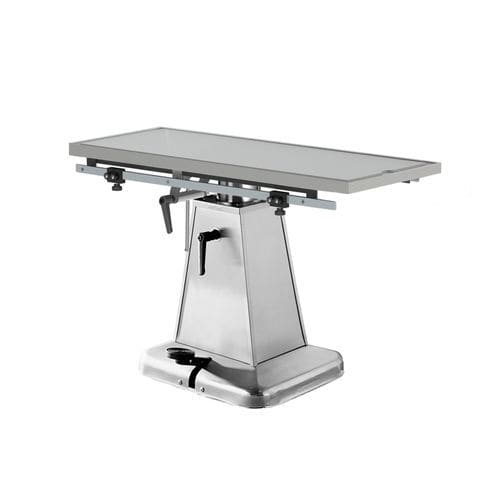 Tavolo operatorio universale - 903.4000.05 - Shor-Line - idraulico / a sezione unica / in acciaio inossidabile