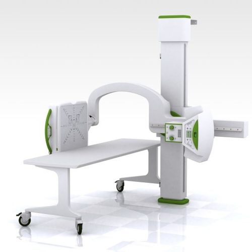 Sistema di radiografia digitale - Cuattro Europe - per radiografia multidisciplinare / con tavolo mobile / con braccio portatubo rotante