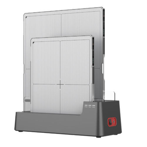 Rilevatore a pannello piatto per radiografia multidisciplinare - VIVIX-S 1417V - Cuattro Europe - portatile / con connessione wireless / impermeabile