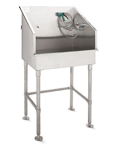 Vasca per toelettatura per animali di piccola taglia - M1008-32 - Petlift - a pavimento