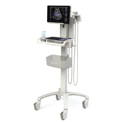Carrello medico - uSmart® 3200T NexGen - Terason - per ecografi / con sonda / di trasporto