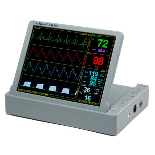 Monitor paziente portatile - VetSpecs® SM100 - VetSpecs - ECG / di temperatura / di frequenza cardiaca