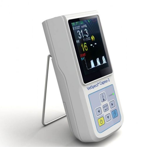 Monitor paziente portatile - VetSpecs® Capno-2  - VetSpecs - CO2 / veterinario / Bluetooth