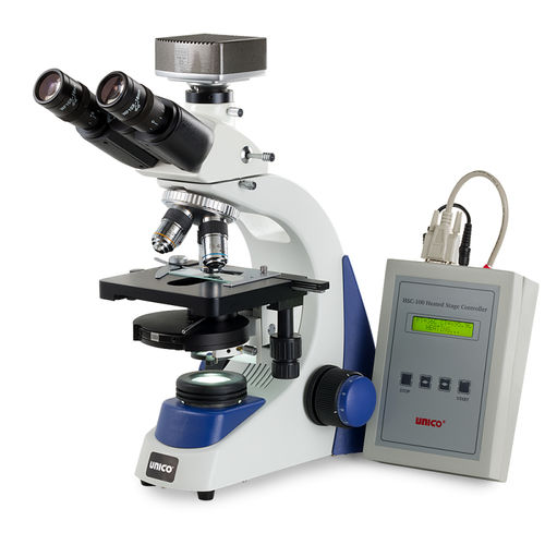 Microscopio ottico - G39 series - Unico - da laboratorio / monoculare / con obiettivo piano