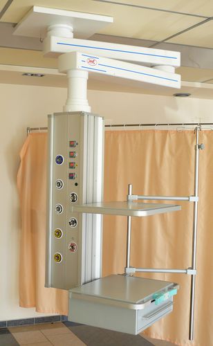 Braccio di distribuzione a soffitto - M-GL09 - Medical Technologies LBI - per terapia intensiva / per anestesia / per endoscopia
