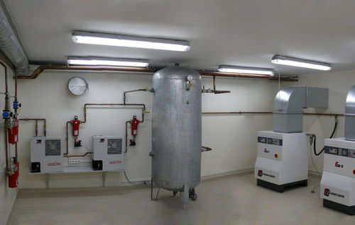 Sistema di compressione medico - M-KS series - Medical Technologies LBI - a vite / con essiccatore d'aria / senza olio