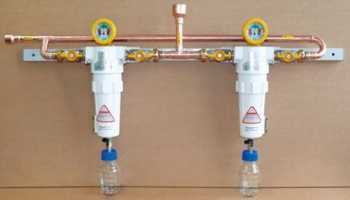 Unità di filtrazione batteriologico - Medical Technologies LBI - per strutture sanitarie / con supporto murale