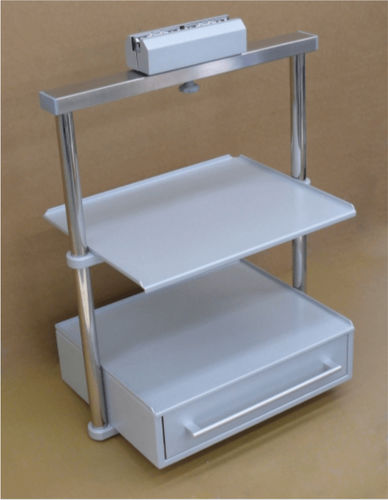 Mensola multifunzione - M-GM - Medical Technologies LBI - in acciaio inossidabile / in alluminio