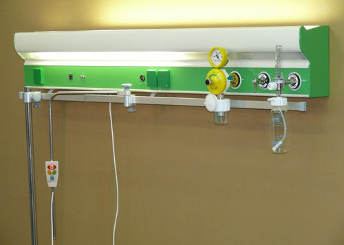Trave testaletto a muro - M-PB series - Medical Technologies LBI - orizzontale / per reparto di terapia intensiva / per camera di degenza