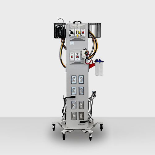 Trave testaletto mobile - Modular Services Company - per reparto di terapia intensiva