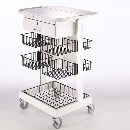 Carrello medico - Modular Services Company - di trasporto / di stoccaggio / con cestello