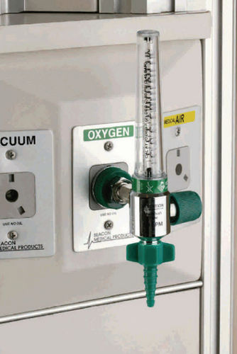 Flussometro ad area variabile - 524-33 series - Modular Services Company - di ossigeno / per ospedali / portatile