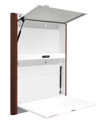 Workstation medica - WALLAroo® 6670 - Carstens - per computer portatile / da parete / a incasso